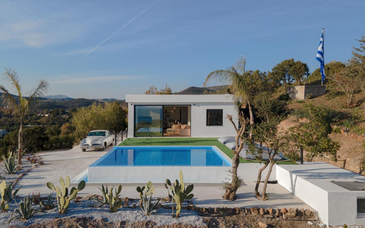 Sounio Black Villa Sunion Exteriör bild