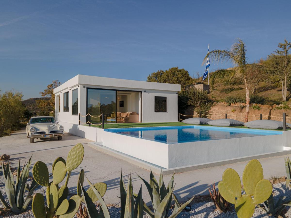 Sounio Black Villa Sunion Exteriör bild